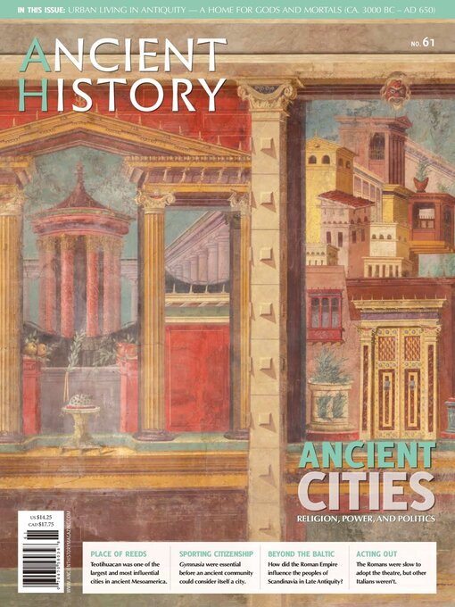 Cover image for Ancient History Magazine
